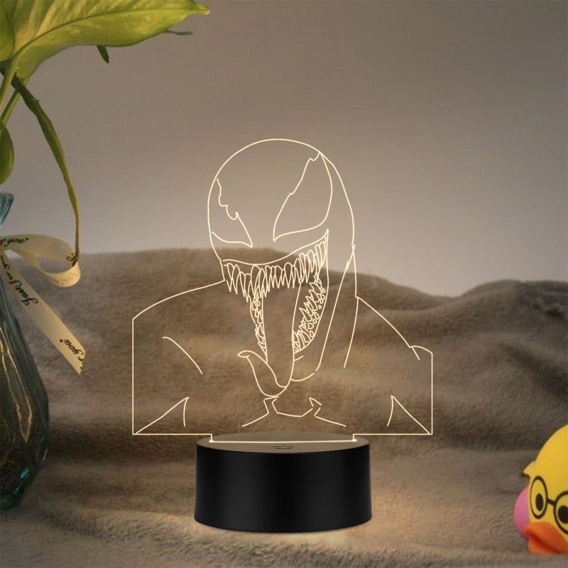Venom Design Lamp with Warm White Light